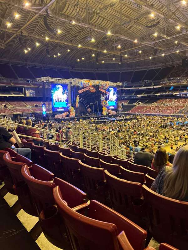 The Dome at America's Center, section: 137up, row: FF, seat: 8