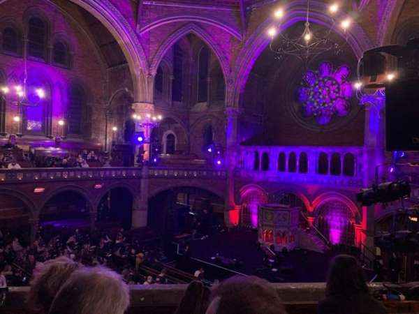 Union Chapel, London, section: Balcony