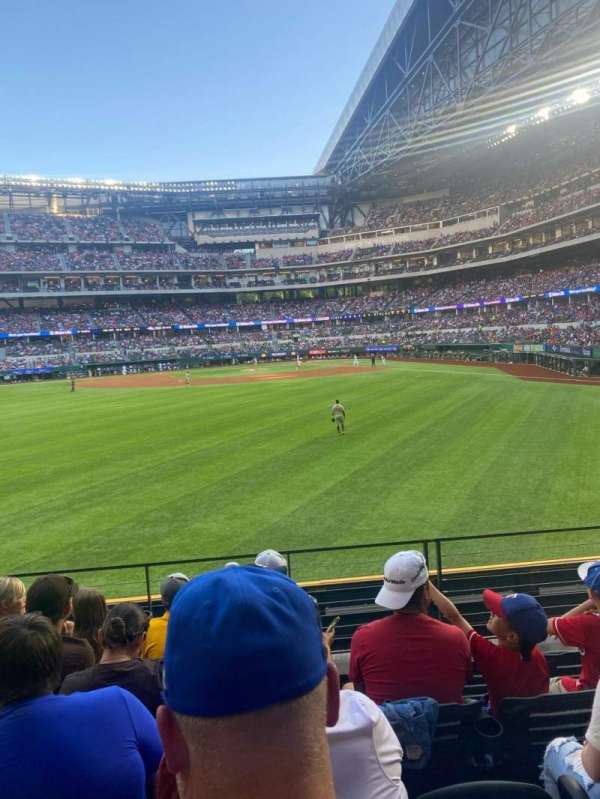 Globe Life Field, section: 30, row: 6, seat: 10