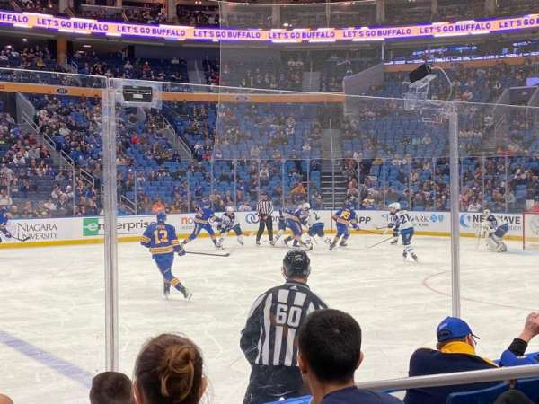 KeyBank Center, section: 117, row: 5, seat: 4