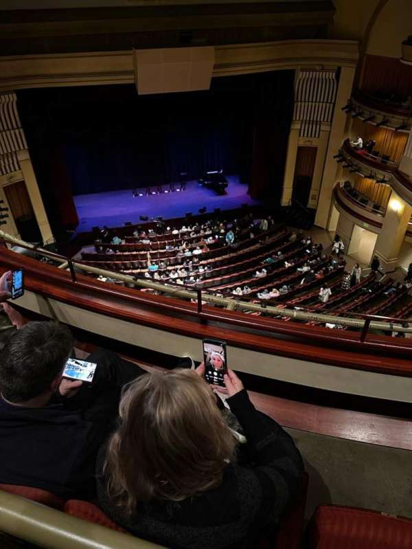 California Center For The Arts, Escondido - Concert Hall, section: 2nd Balcony, row: B, seat: 16
