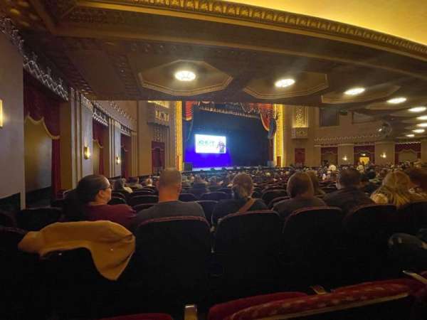 Stifel Theatre, section: Orchestra L, row: AA, seat: 14