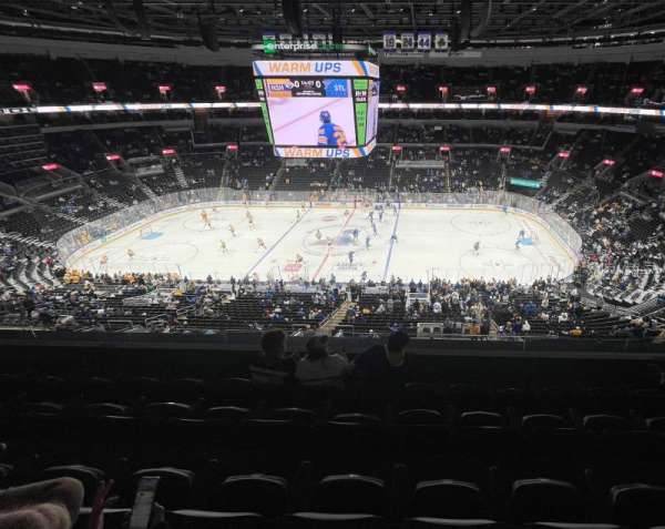 Enterprise Center, section: 302, row: E, seat: 5