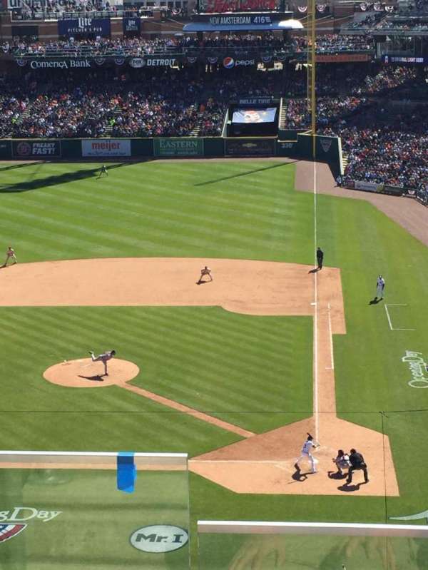 Comerica Park, section: 331, row: C, seat: 17