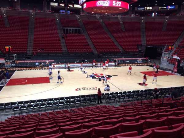 Viejas Arena, section: E, row: 15, seat: 10