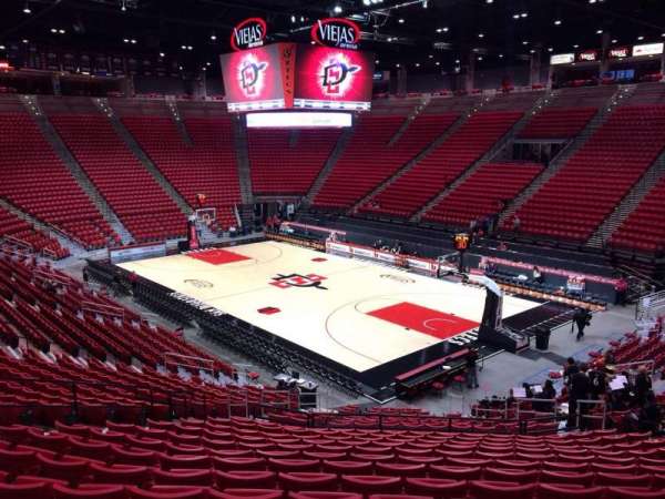 Viejas Arena, section: J, row: 24, seat: 13