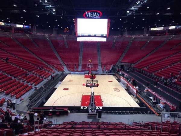 Viejas Arena, section: L, row: 21, seat: 9