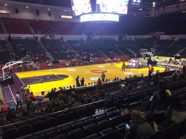 Pechanga Arena, section: L3, row: 7, seat: 8
