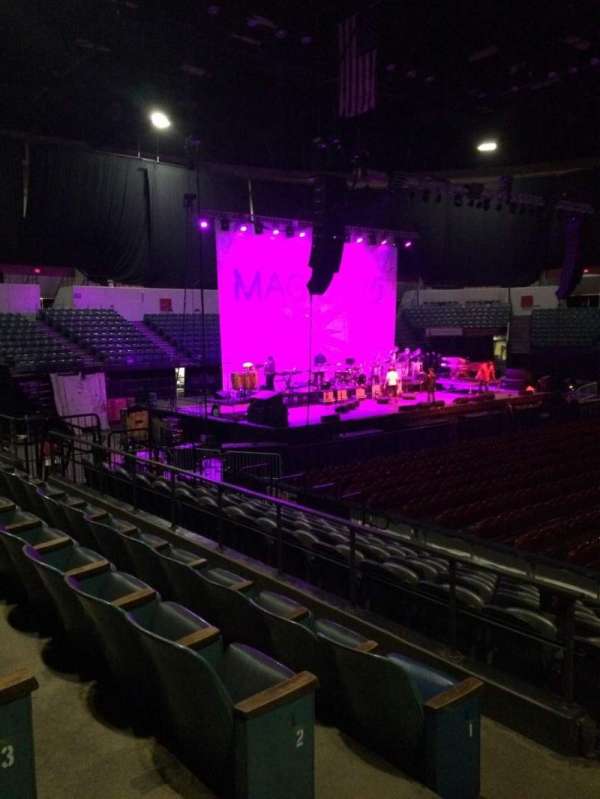 Pechanga Arena, section: L1, row: 4, seat: 14