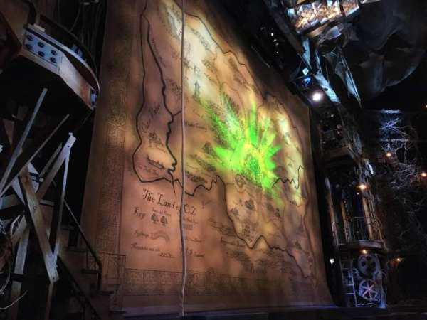 Gershwin Theatre, section: Orchestra L, row: EE, seat: 11