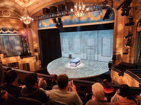 Gerald Schoenfeld Theatre, section: Mezzanine R, row: E, seat: 14