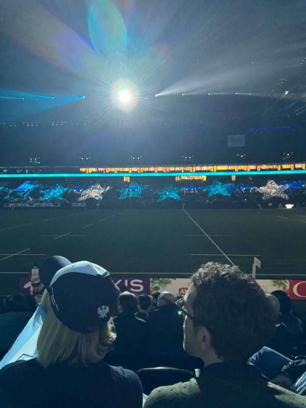 Paris La Défense Arena, section: 105, row: 14, seat: 7