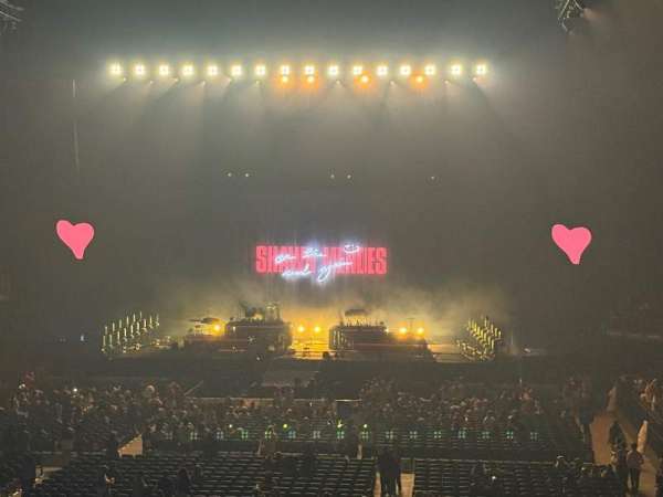 The O2, London, section: W108, row: A, seat: 2