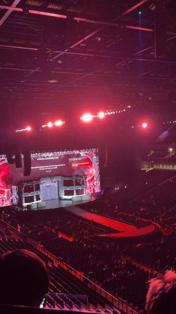Co-op Live, section: 307, row: 4, seat: 1