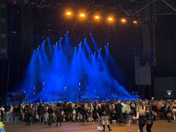 OVO Hydro, section: 052, row: A