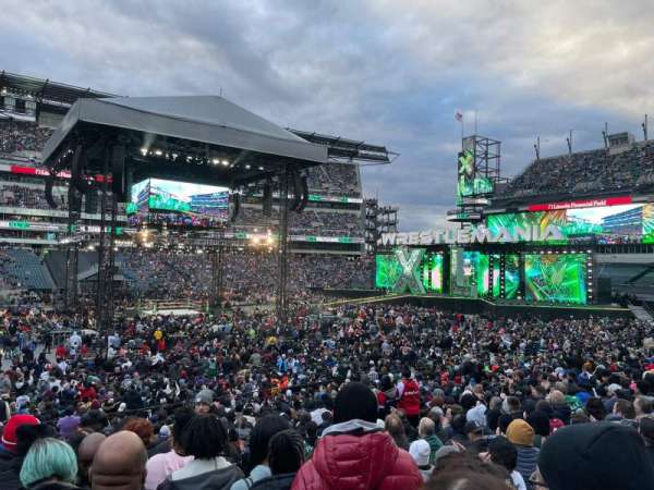 Lincoln Financial Field, section: 118, row: 20, seat: 1