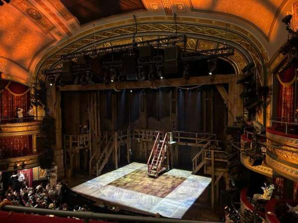 Richard Rodgers Theatre, section: Front Mezzanine R, row: B, seat: 18