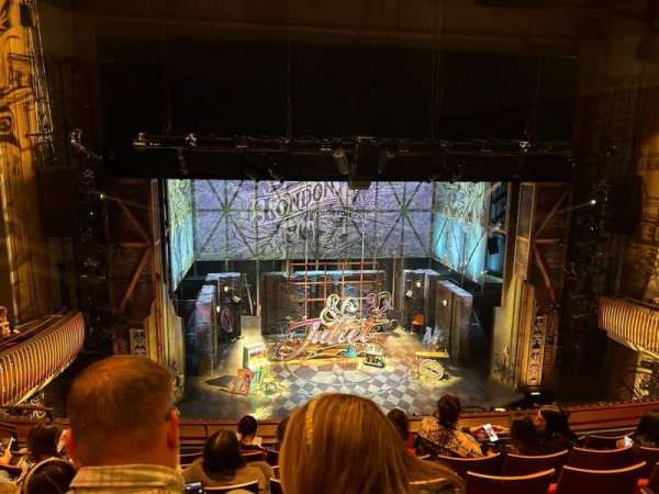 Stephen Sondheim Theatre, section: Mezzanine C, row: FF, seat: 117