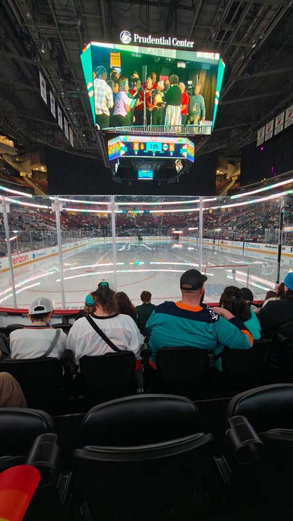 Prudential Center, section: 2, row: 5, seat: 7