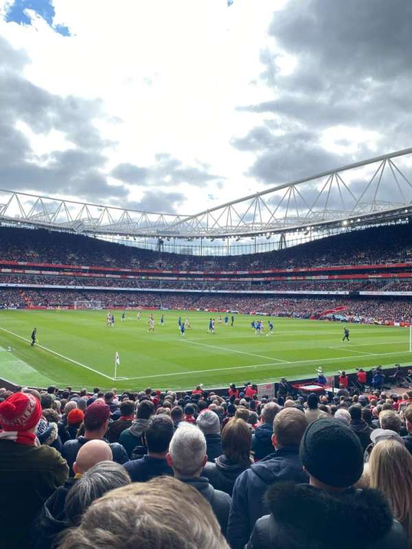 Emirates Stadium, section: 11, row: 20, seat: 349