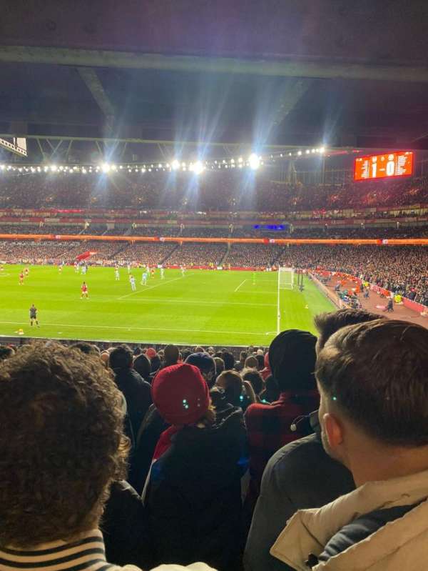 Emirates Stadium, section: 13, row: 25, seat: 410