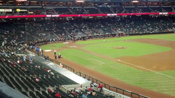 Chase Field, section: 204, row: 1, seat: 7
