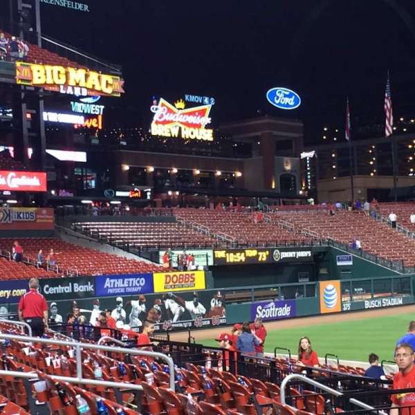 Busch Stadium, section: 161, row: 7, seat: 10
