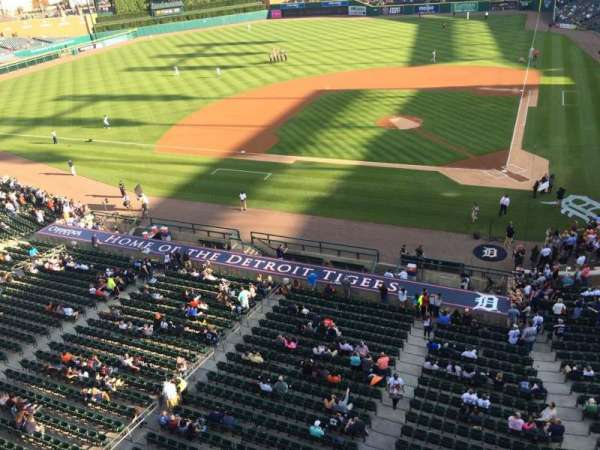 Comerica Park, section: 331, row: A, seat: 14