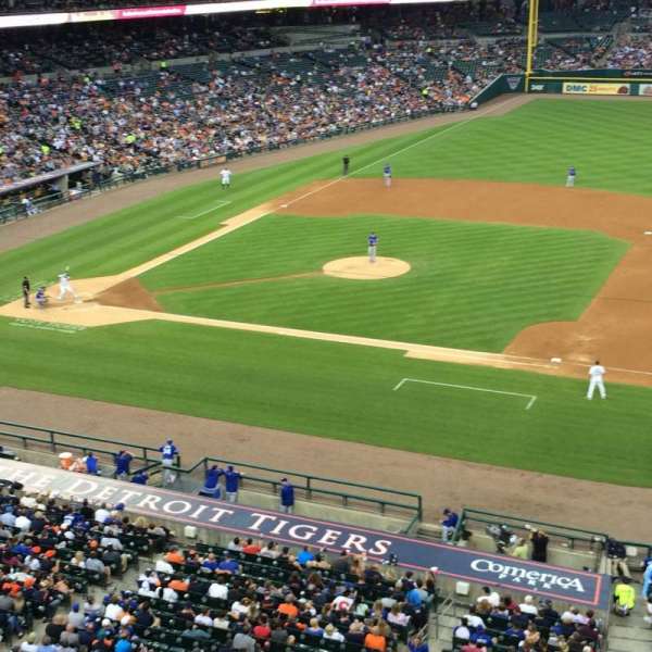 Comerica Park, section: 219, row: A, seat: 20