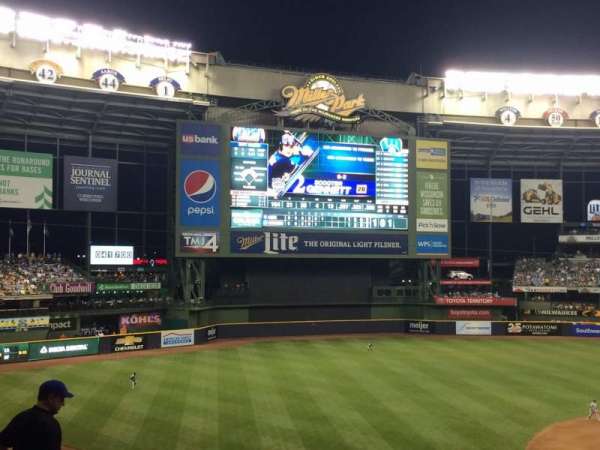 American Family Field, section: 225, row: 13, seat: 9
