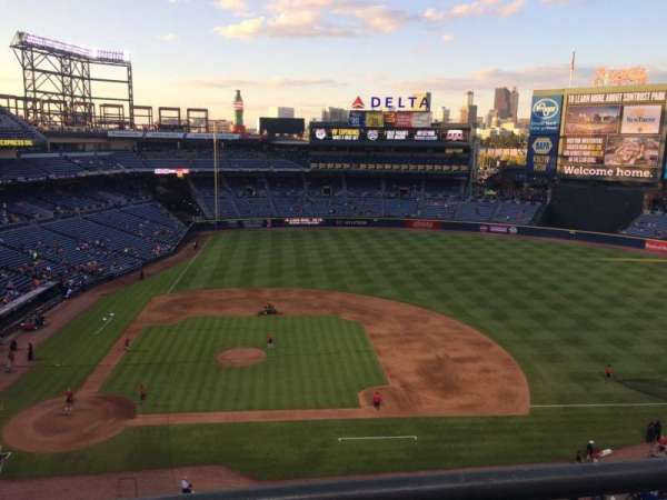 Turner Field, section: 409R, row: 1, seat: 13