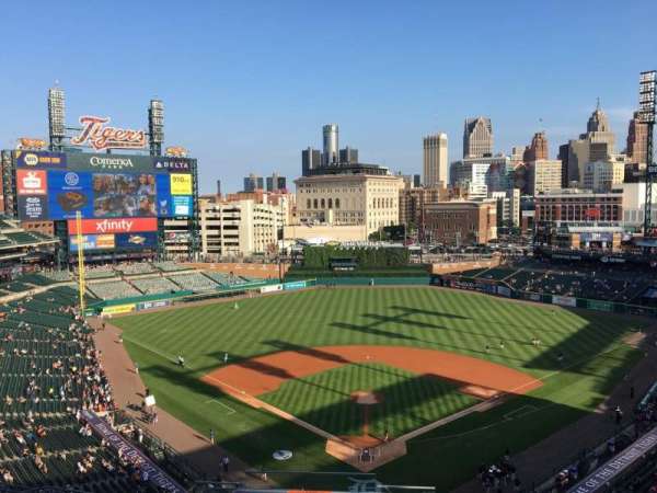 Comerica Park, section: 327, row: 13, seat: 23