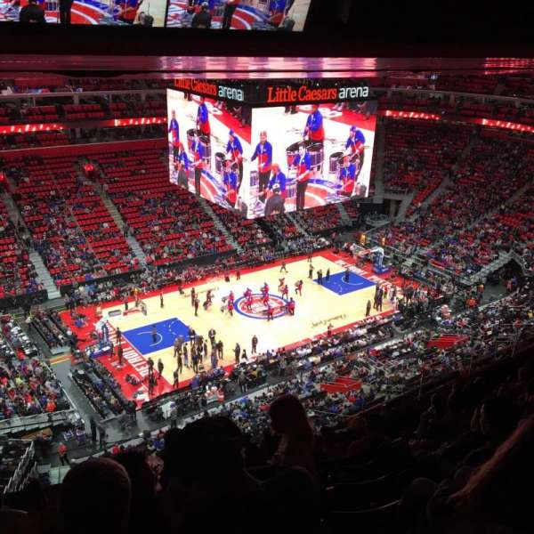 Little Caesars Arena, section: 229, row: 8, seat: 22