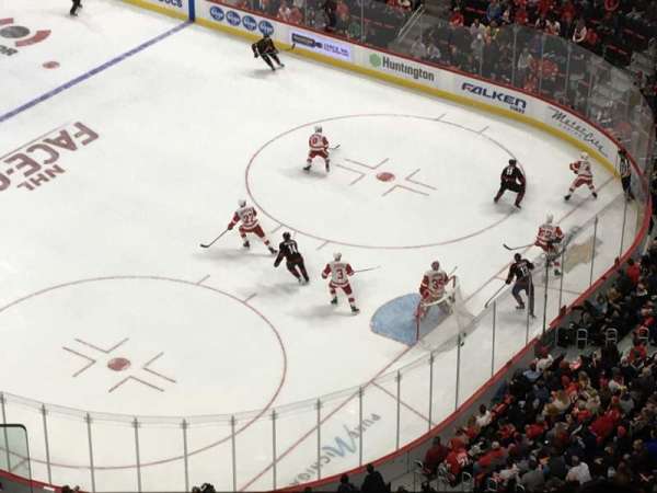 Little Caesars Arena, section: 207, row: 8, seat: 9