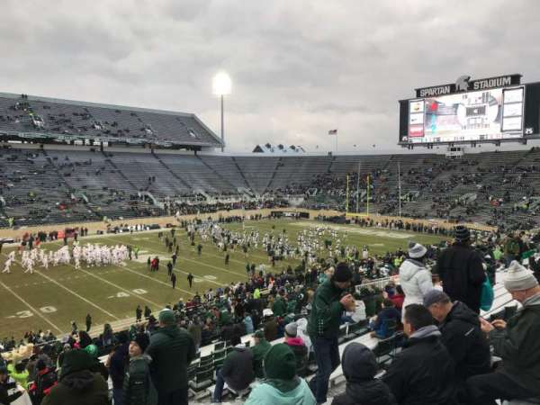 Spartan Stadium, section: 25, row: 45, seat: 28