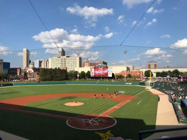Victory Field, section: 209, row: C, seat: 1