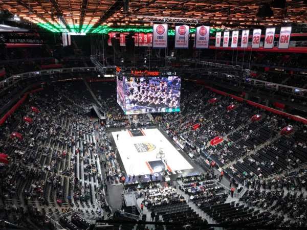 Little Caesars Arena, section: 204, row: 8, seat: 12
