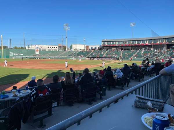 Jackson Field, section: Pepsi, row: 3, seat: 108