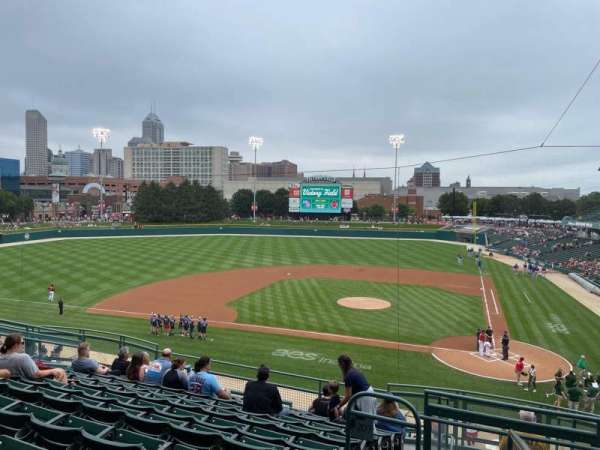 Victory Field, section: 207, row: K, seat: 1