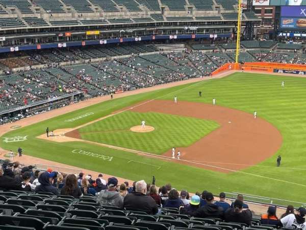 Comerica Park, section: 218, row: 22, seat: 1