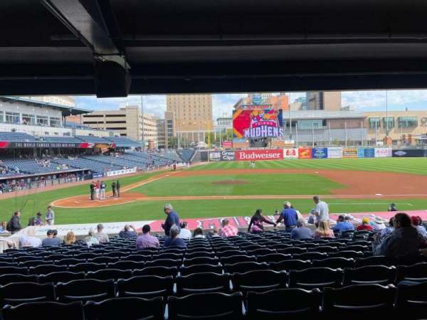 Fifth Third Field, section: 114, row: W, seat: 7