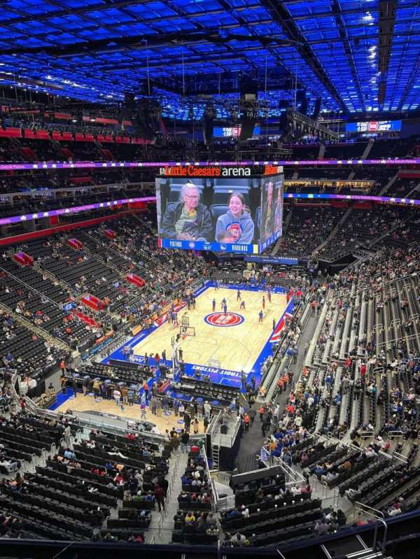 Little Caesars Arena, section: 217, row: 1, seat: 15