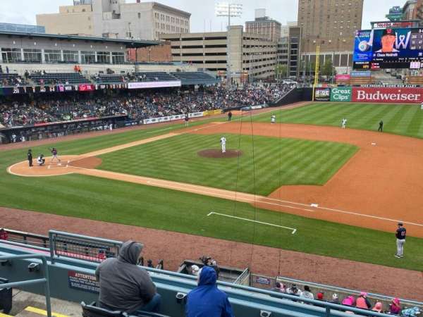 Fifth Third Field, section: 215, row: E, seat: 11