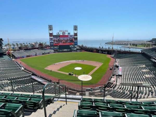 Oracle Park, section: VB317, row: E, seat: 20