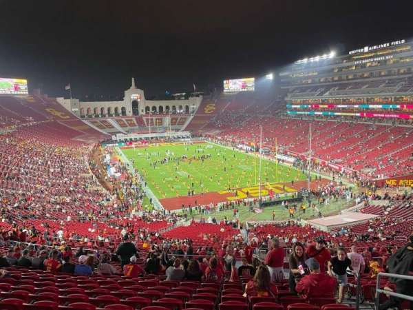 Los Angeles Memorial Coliseum, section: 216, row: 24, seat: 4
