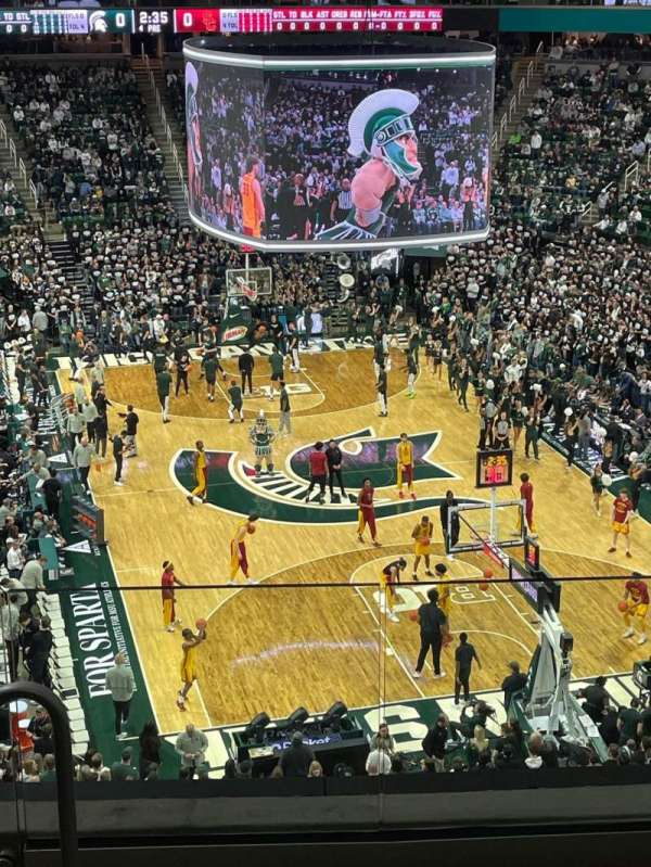 Breslin Center, section: 202, row: 5, seat: 1