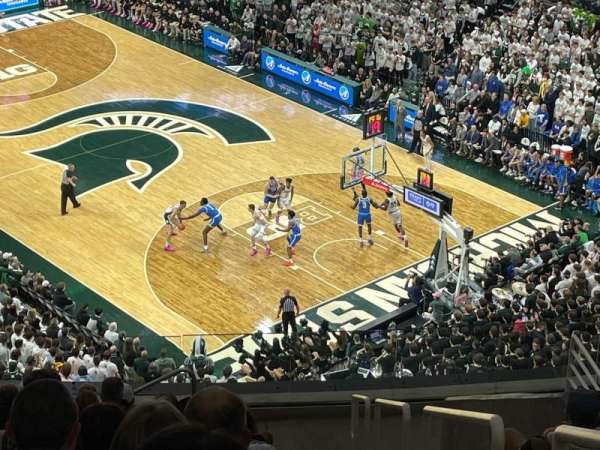 Breslin Center, section: 222, row: 14, seat: 1