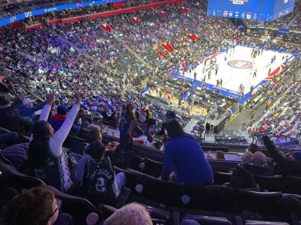 Little Caesars Arena, section: M18, row: 5, seat: 5