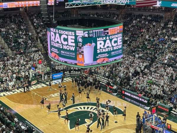 Breslin Center, section: 222, row: 14, seat: 1