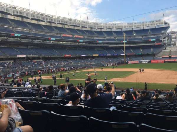 Yankee Stadium, section: 114b, row: 15, seat: 11